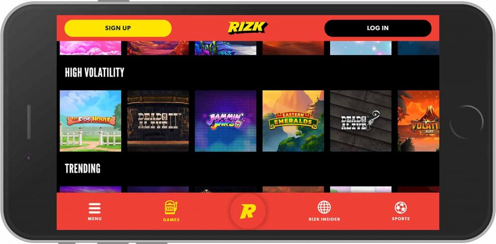 Rizk slots