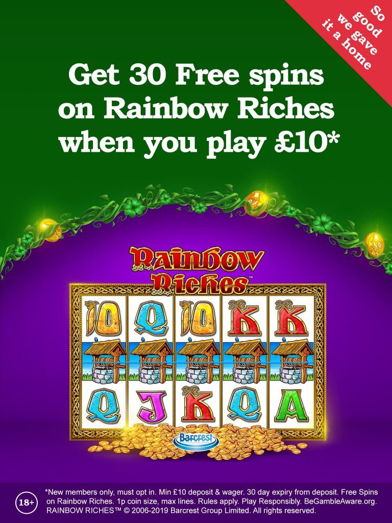 Slingo rainbow riches