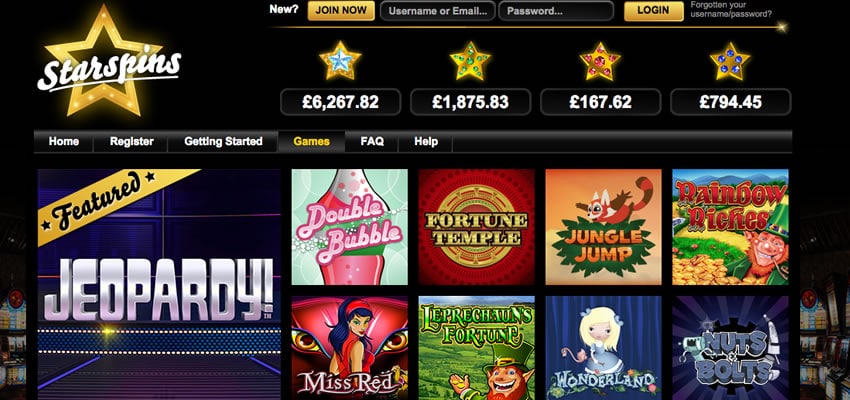 Starspins