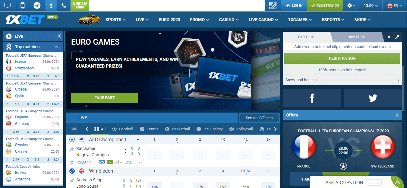 1xBet Registration India